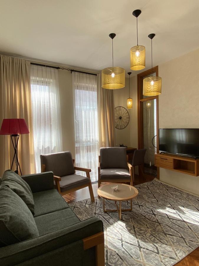 Апартаменты В Esentai City Almatı Dış mekan fotoğraf