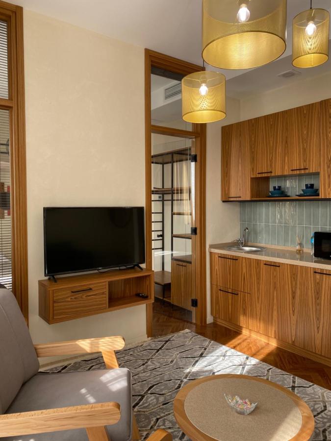 Апартаменты В Esentai City Almatı Dış mekan fotoğraf